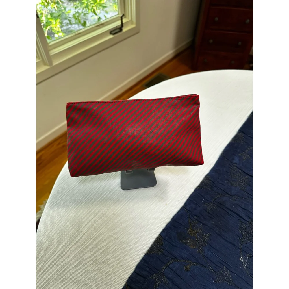 Gucci Red and Green Stripe Pouch